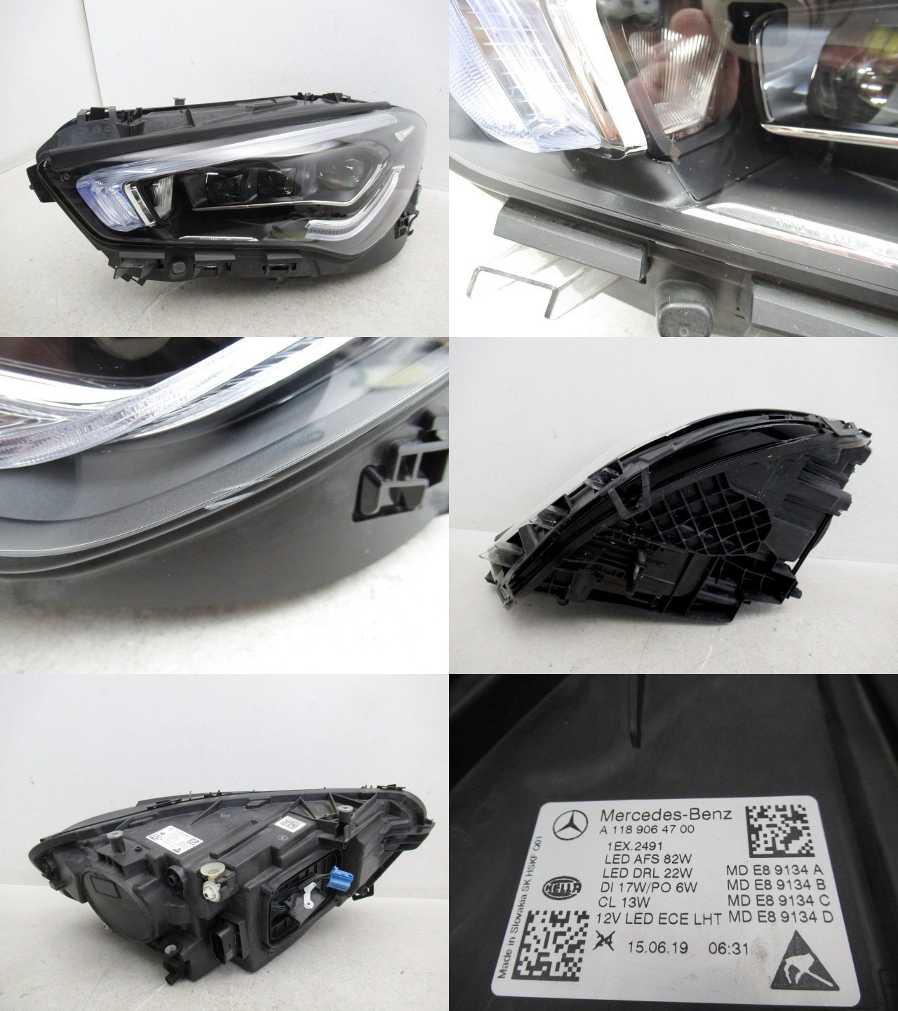 InJapan.ru — (блиц-цена) MercedesBenz Mercedes-Benz CLA C118 X118  оригинальный правый фары LED A 118 906 47 00 (n091401) — просмотр лота